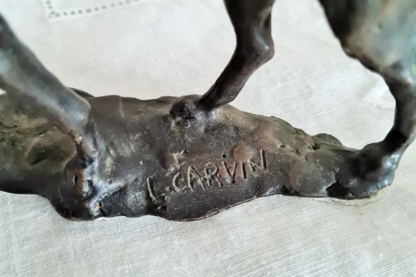 Loius-Albert Carvin (1875-1951) Parigi  scultura primi '900 con patina loiusalbertcarvin18751951parig123.jpg