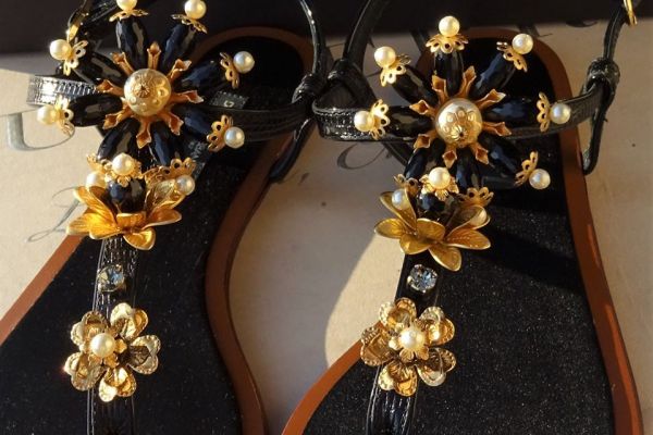 DOLCE & GABBANA! ORIGINALI e NUOVI! PIETRE NATURALI! Sandali in pelle n.36 (35) dolcegabbanaoriginalienuovipie-67f7cbef8a40d.jpg