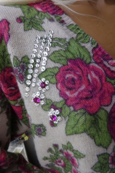 BLUMARINE cardigan: (silk+wool) with SHADOW Fox collar ORIGINAL AND NEW! blumarinecardigansilkwoolwiths-66c497bb2045a.jpg