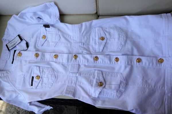PHILIPP PLEIN ORIGINALE! NUOVO! abito stretch taglia XS colore (bianco) philipppleinoriginalenuovoabit-686469d6c12fe.jpg
