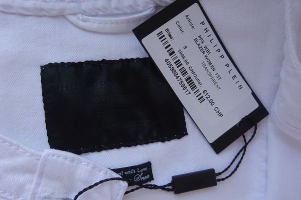 PHILIPP PLEIN ORIGINALE! NUOVO! abito stretch taglia XS colore (bianco) philipppleinoriginalenuovoabit-686469f4ba1d4.jpg