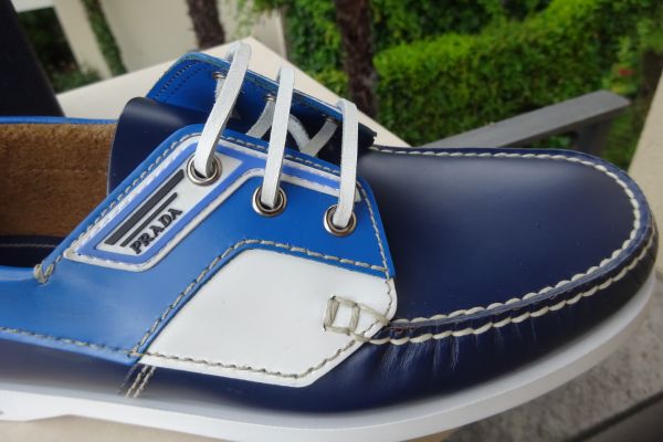 PRADA ORIGINAL! NEW! leather shoes size: 9 (43) pradaoriginalnewleathershoessi-648edeccb012b.jpg