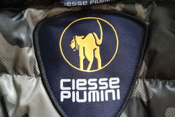 Piumino Ciesse in pura piuma d'oca taglia 40 piuminociesseinpurapiumadocata1.jpg