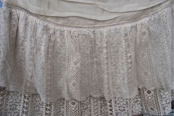 PATRIZIA PEPE lace skirt size 36(42IT) 100% SILK! patriziapepelaceskirtsize3642i-67e1962643aae.jpg