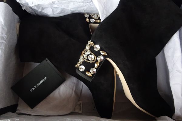 Dolce & Gabbana ORIGINALI e NUOVI!  Splendidi stivaletti in pelle scamosciata n dolcegabbanaoriginalienuovispl-68d5a3eac437a.jpg