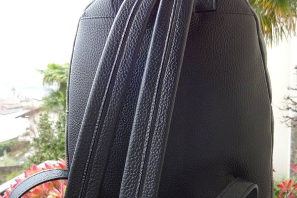 POLLINI leather backpack with natural fur (rabbit)  color black pollinileatherbackpackwithnatu-66f6e0c0c77d5.jpg