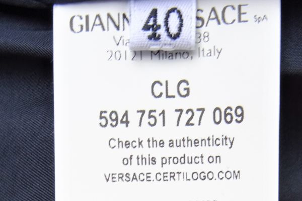 VERSACE ORIGINALE! NUOVA! giacca in piuma d'oca! taglia 34 (40IT) versaceoriginalenuovagiaccainp-68b60cb5b06c8.jpg