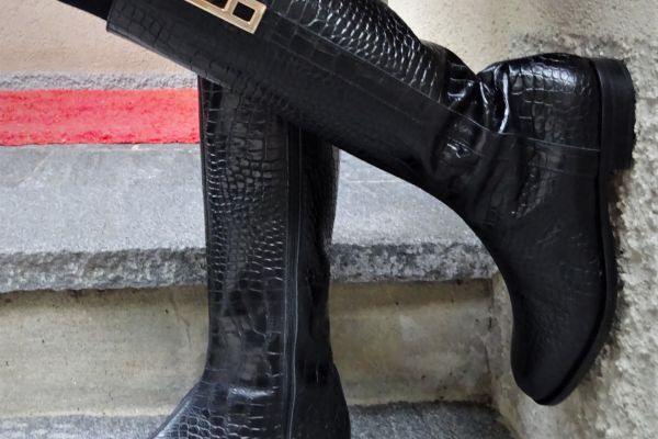 POLLINI ORIGINAL! NEW! leather boots size 40 color black pollinioriginalnewleatherboots-66f6eecd4f8ae.jpg
