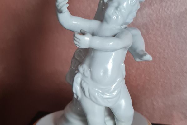 Figurina Porcellana  Mangani vintage  '    GEMINI   '. Perfette condizioni, senz figurinaporcellanamanganivinta1.jpg
