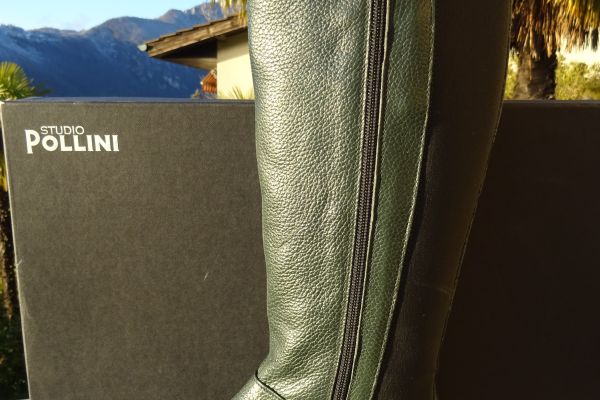 POLLINI  stivali di pelle n. 40 colore foresta ORIGINALI e NUOVE! pollinistivalidipellen40colore-68d009da183a1.jpg