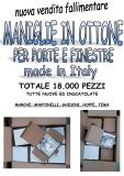 Stock maniglie in ottone made in Italy 18000 pezzi StockmaniglieinottonemadeinItaly18000pezzi.jpg